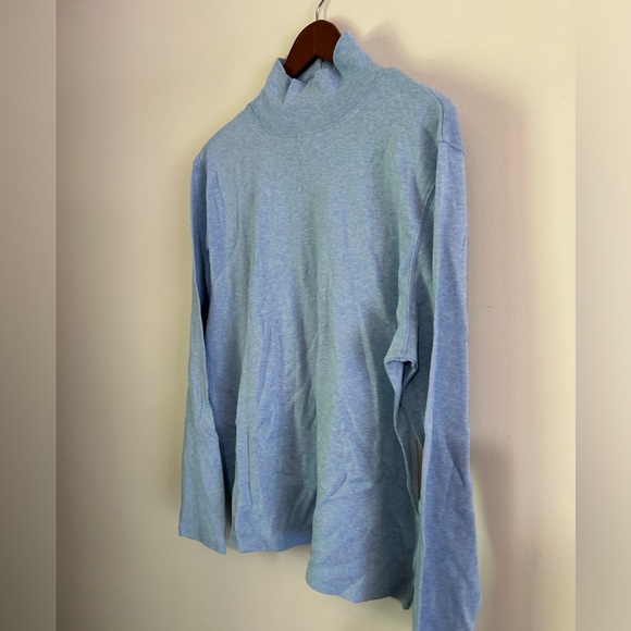 Pendleton Light Blue Turtleneck Sweater - Picture 1 of 5